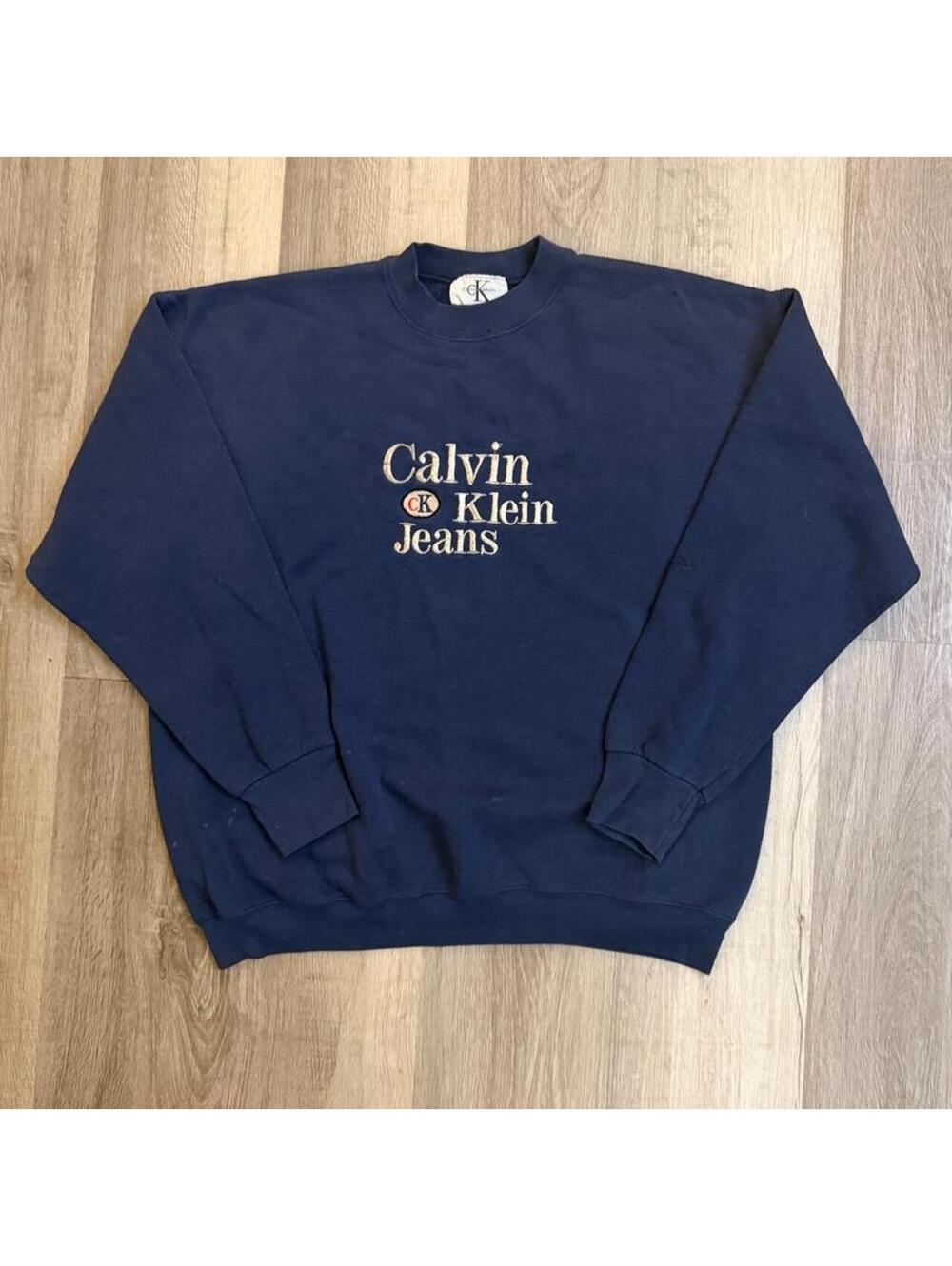 Vintage 90s Calvin Klein Crewneck sweatshirt sz XL